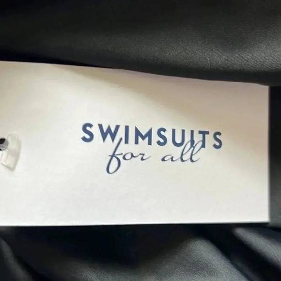 Swimsuits For All Women's NWT Plus Size High-Neck One Piece size 34 - Picture 8 of 9